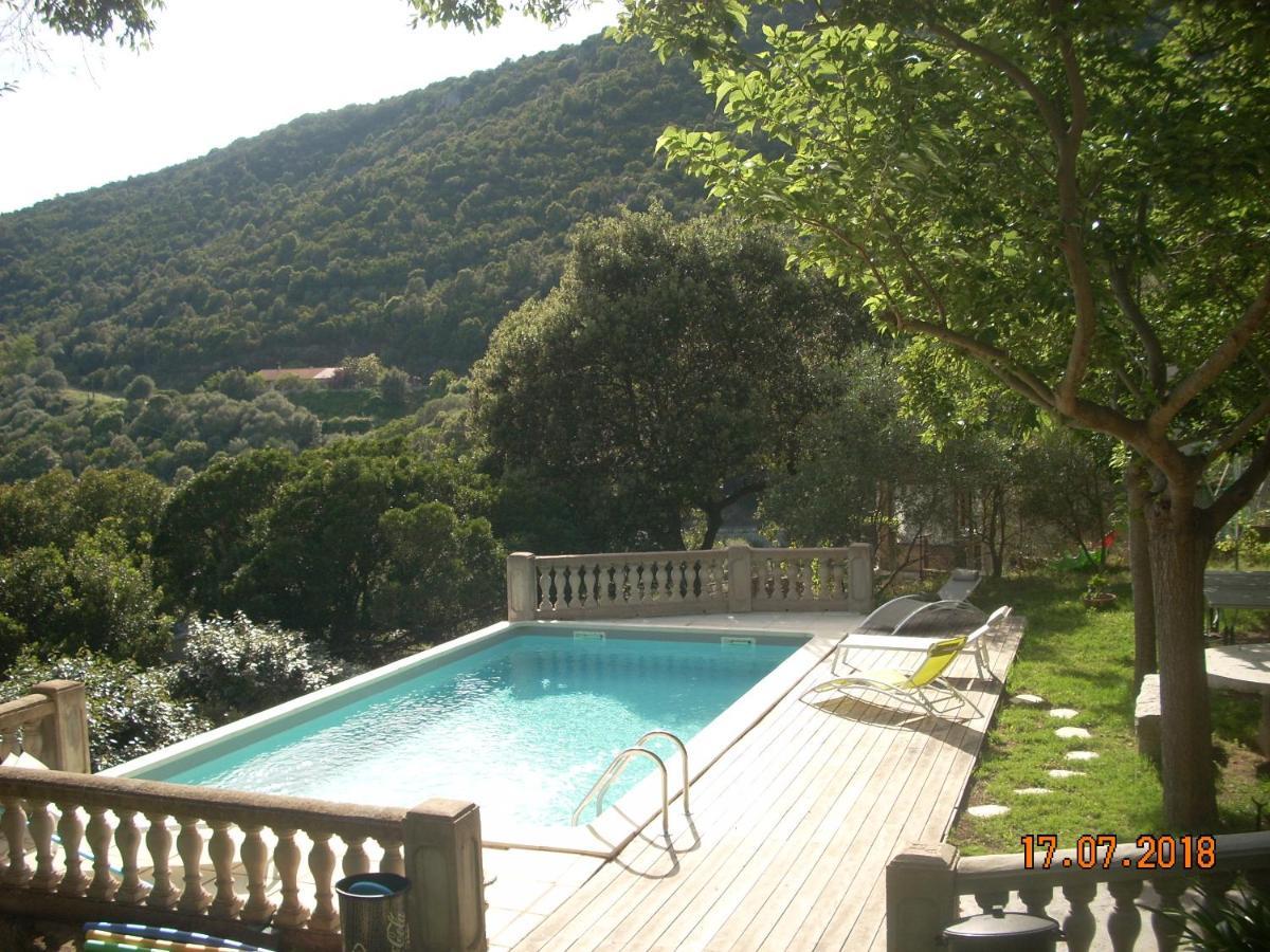 Chambre Independante Climatisee, Cuisine D'Ete, Piscine Sartène 외부 사진
